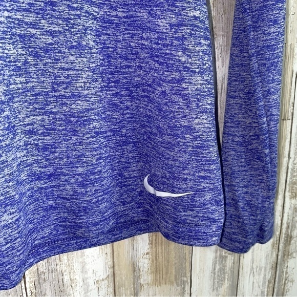 Nike Heather Purple Slip Over Lightweight Hooded Jacket - Picture 2 of 6